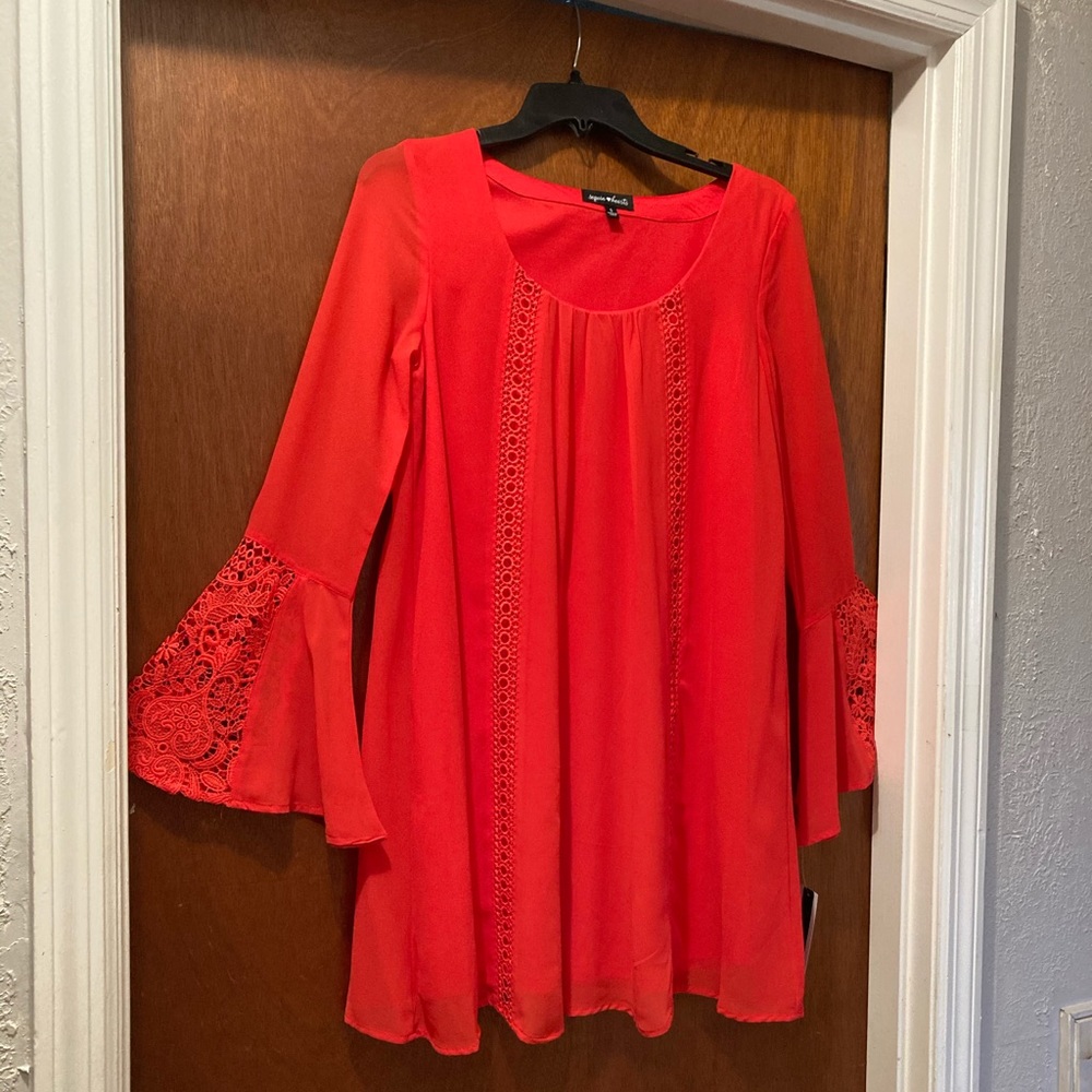 Coral dress